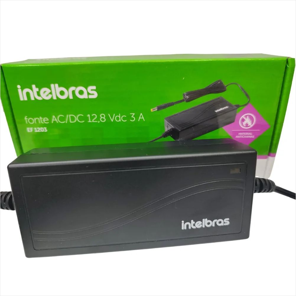 Fonte carregadora Intelbras